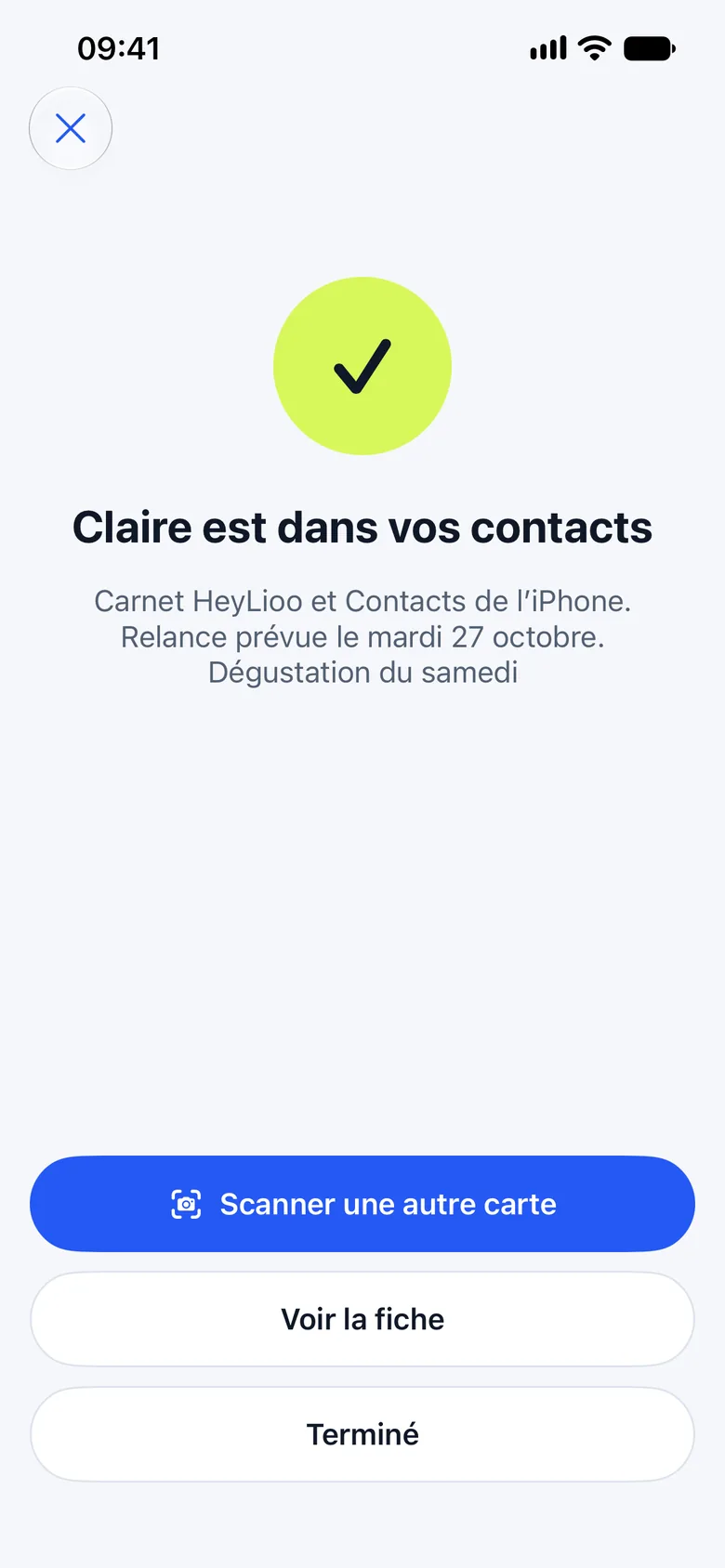 C’est rangé
