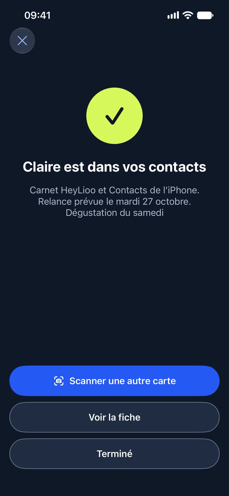 C’est rangé